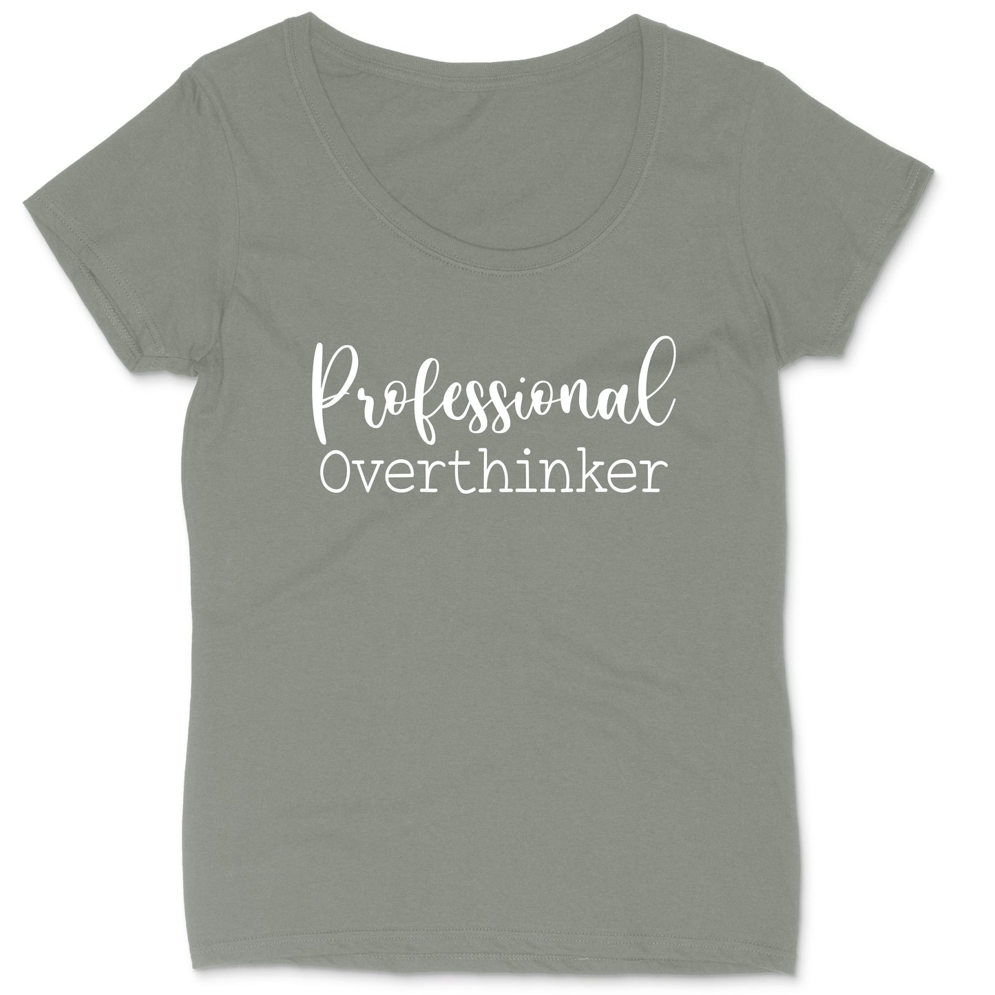 Professional Overthinker | Ladies Plus Size T-Shirt