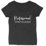 Professional Overthinker | Ladies Plus Size T-Shirt