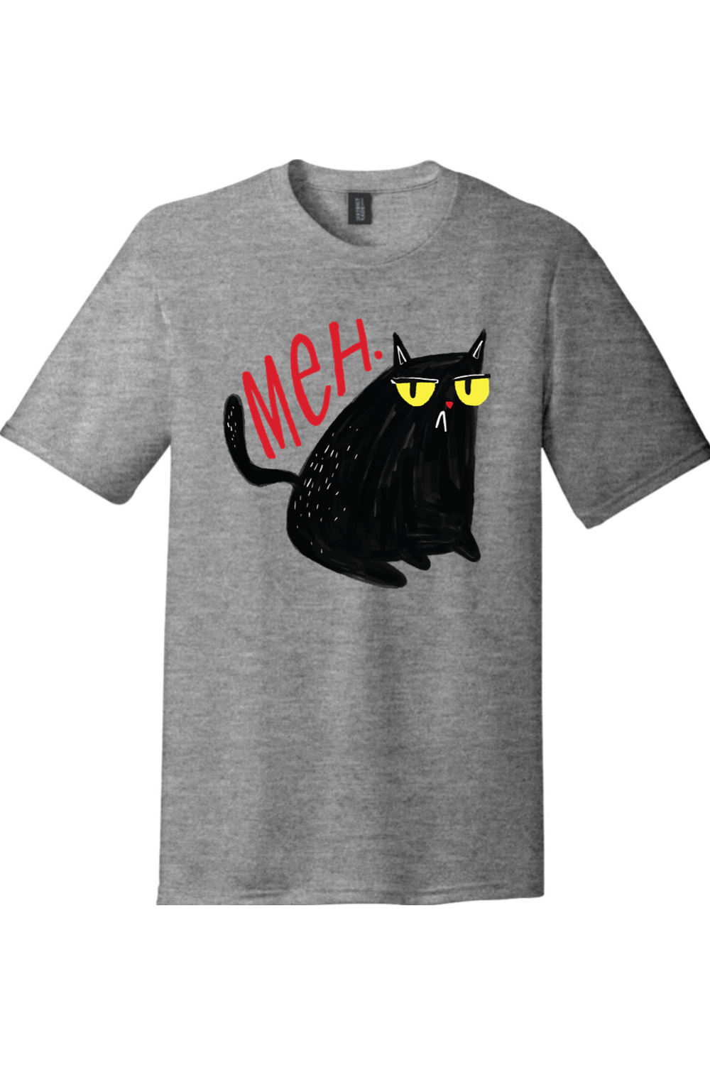 Meh Cat | District Perfect Tri Tee