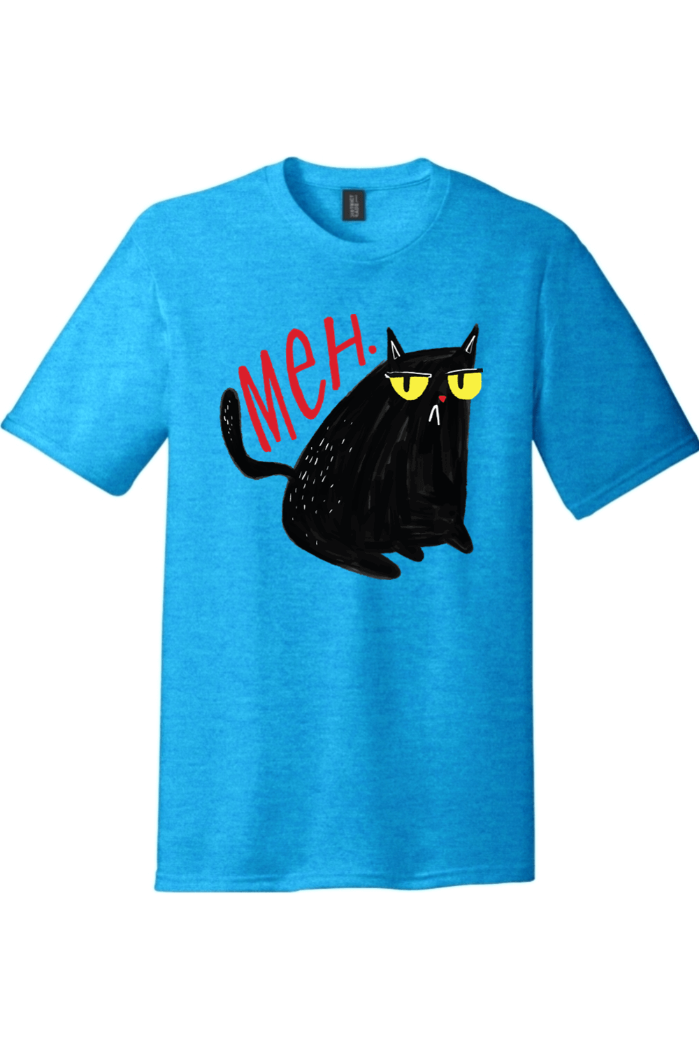 Meh Cat | District Perfect Tri Tee