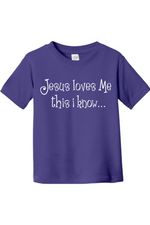 Jesus Loves Me | Toddler T-Shirt