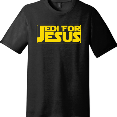 Jedi For Jesus | District Perfect Tri Tee