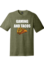 Gaming and Tacos | District Perfect Tri Tee