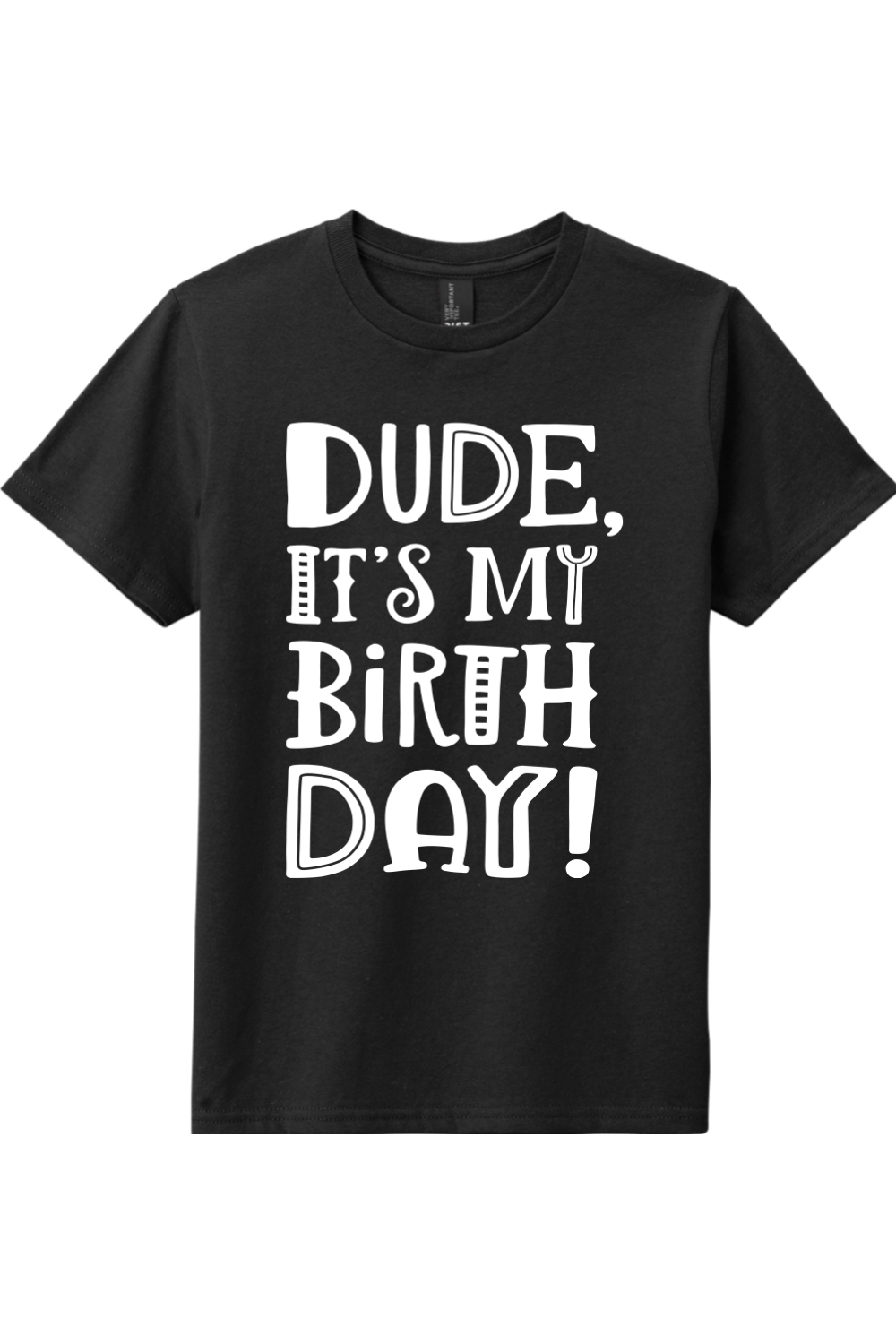 Dude Its My Birthday | District Youth Very Important Tee