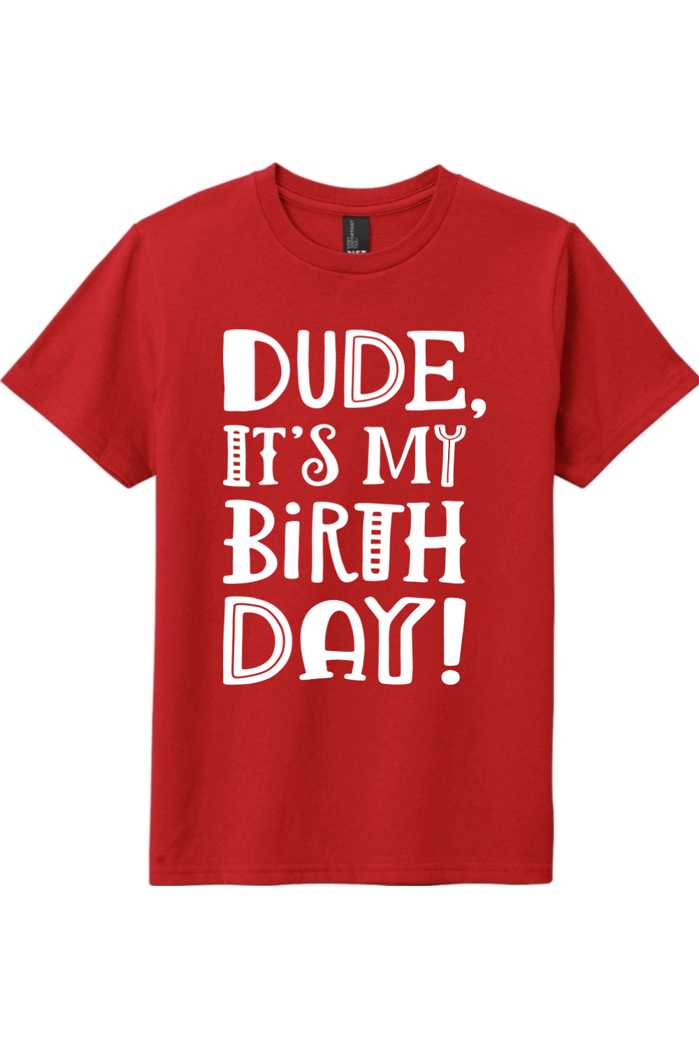 Dude Its My Birthday | District Youth Very Important Tee