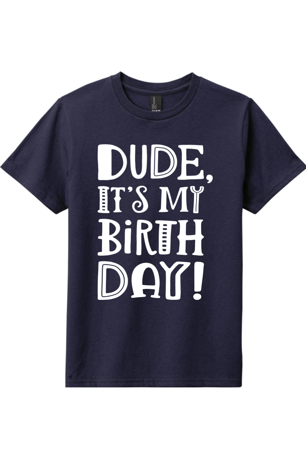 Dude Its My Birthday | District Youth Very Important Tee