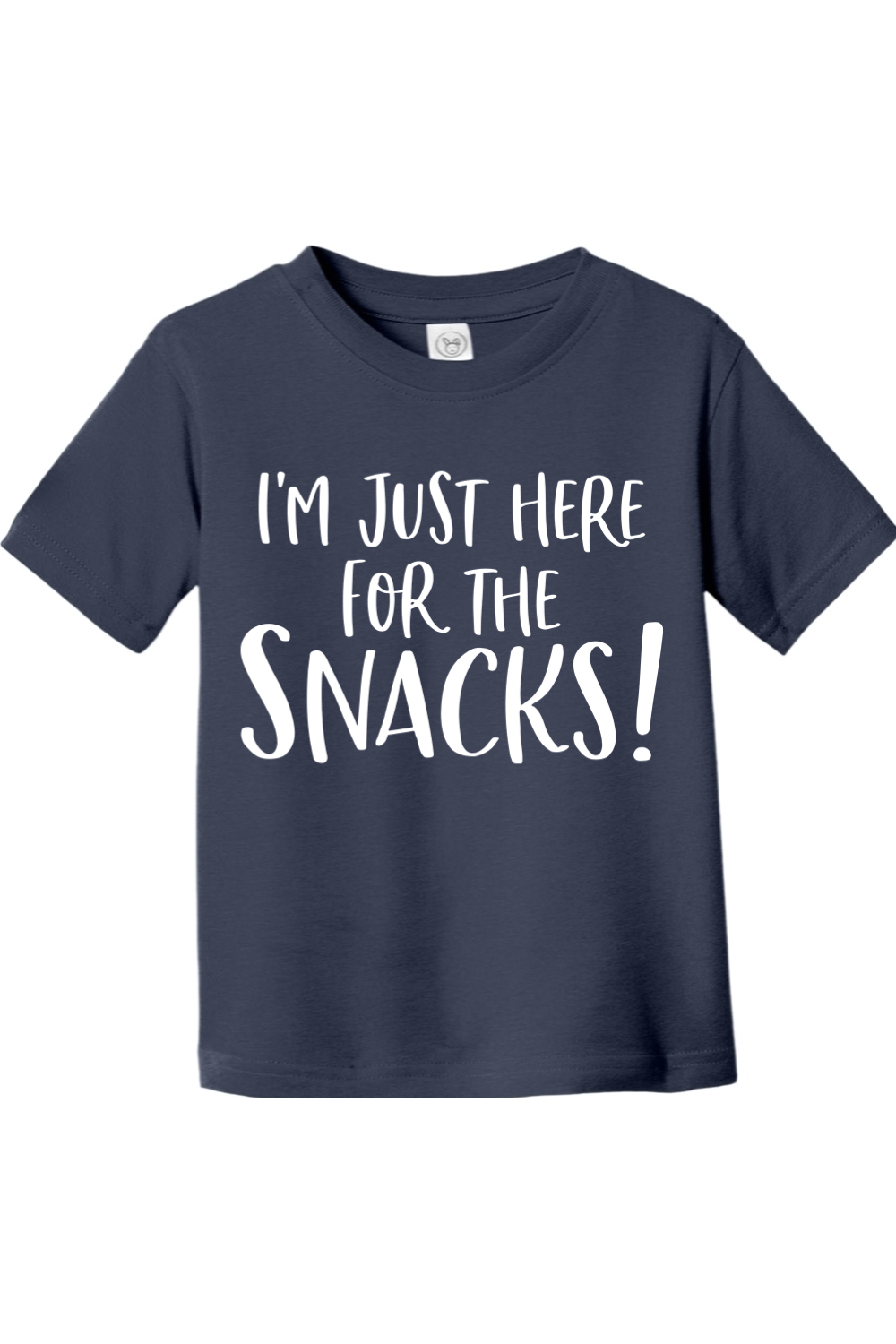 I'm Just Here for the Snacks | Toddler T-Shirt