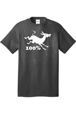 100 Percent Jackass | Mens Big & Tall T-Shirt