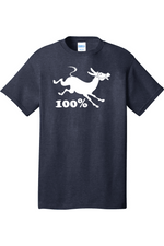 100 Percent Jackass | Mens Big & Tall T-Shirt