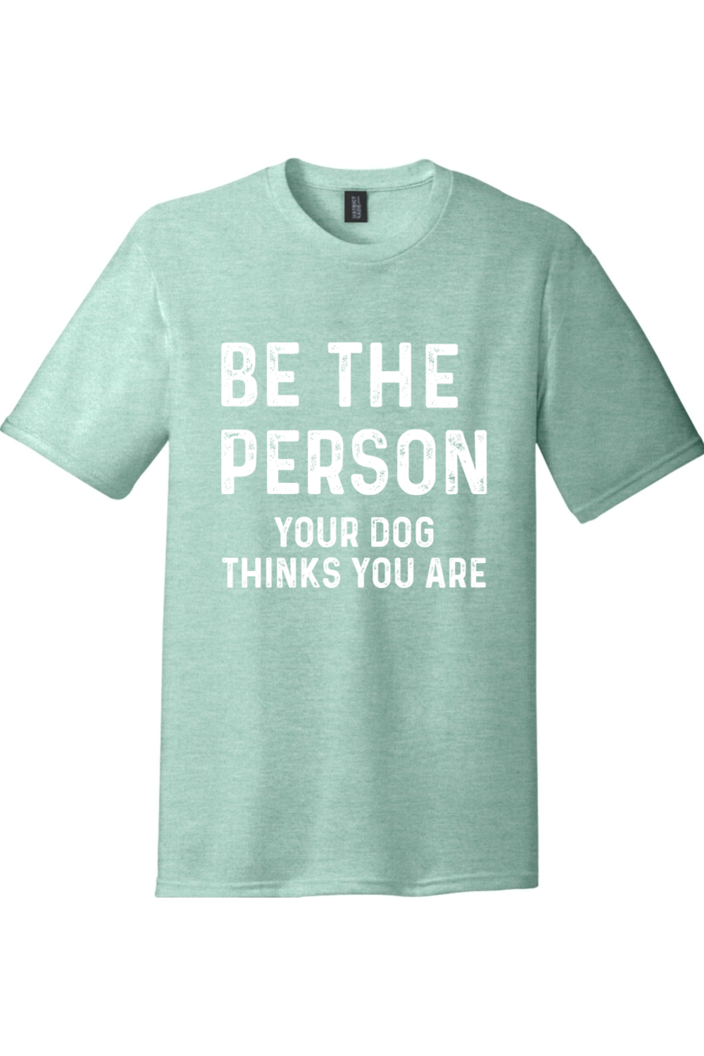 Be the Person Your Dog Thinks You Are | Premium Tri-Blend T-Shirt