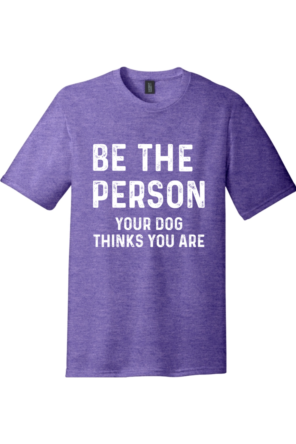 Be the Person Your Dog Thinks You Are | Premium Tri-Blend T-Shirt