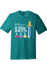 I'm Not Procrastinating I'm Doing Side Quests | District Perfect Tri Tee