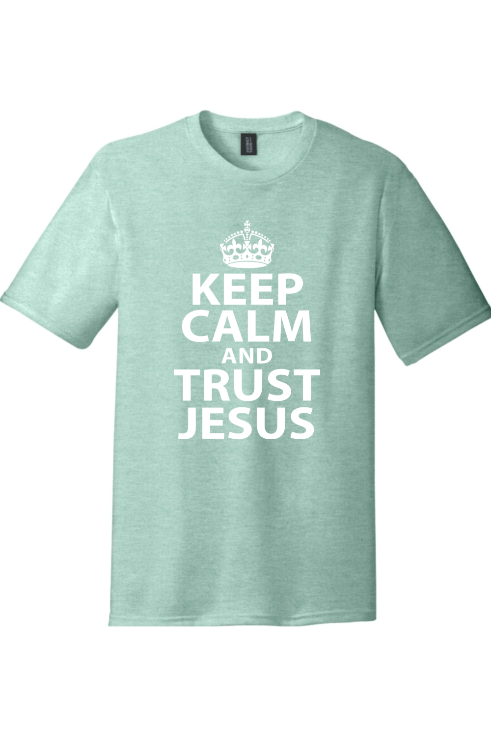 Keep Calm and Trust Jesus | District Perfect Tri Tee