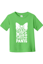 Little Miss Sassy Pants | Toddler T-Shirt