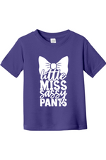 Little Miss Sassy Pants | Toddler T-Shirt