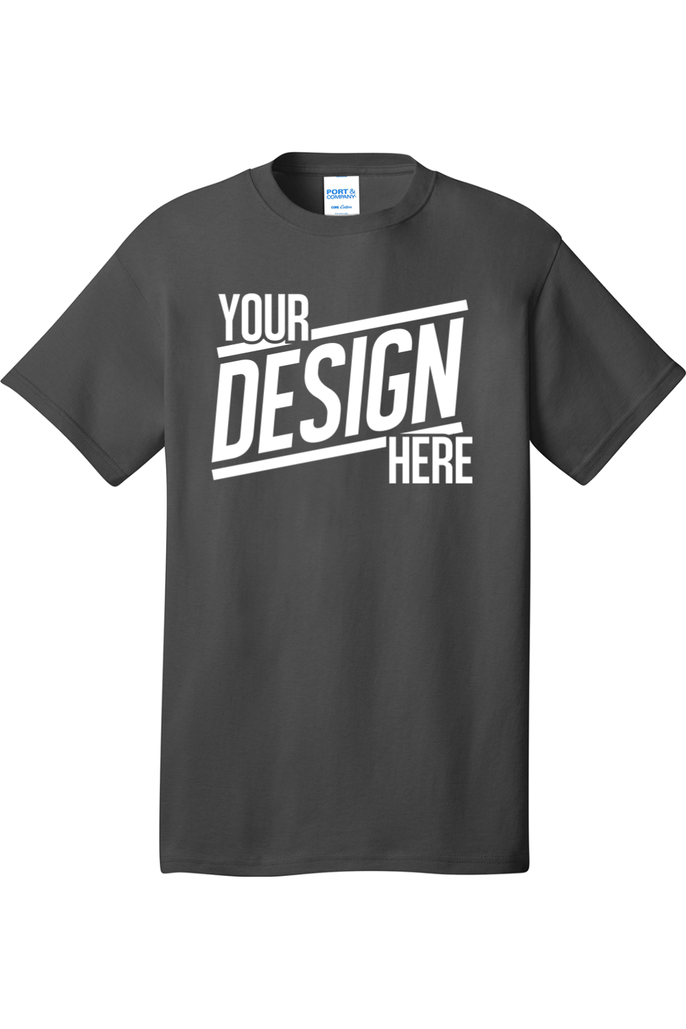 Your Design Here | Port & Company Tall Core Cotton Tee