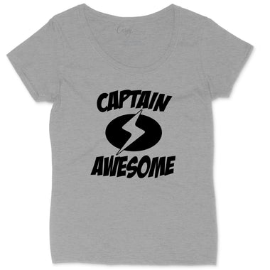 Captain Awesome | Ladies Plus Size T-Shirt