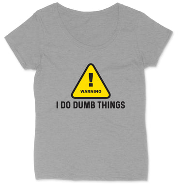 Warning Bad Parent | Ladies Plus Size T-Shirt