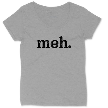 Meh | Ladies Plus Size T-Shirt