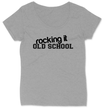 Rocking It Old School | Ladies Plus Size T-Shirt