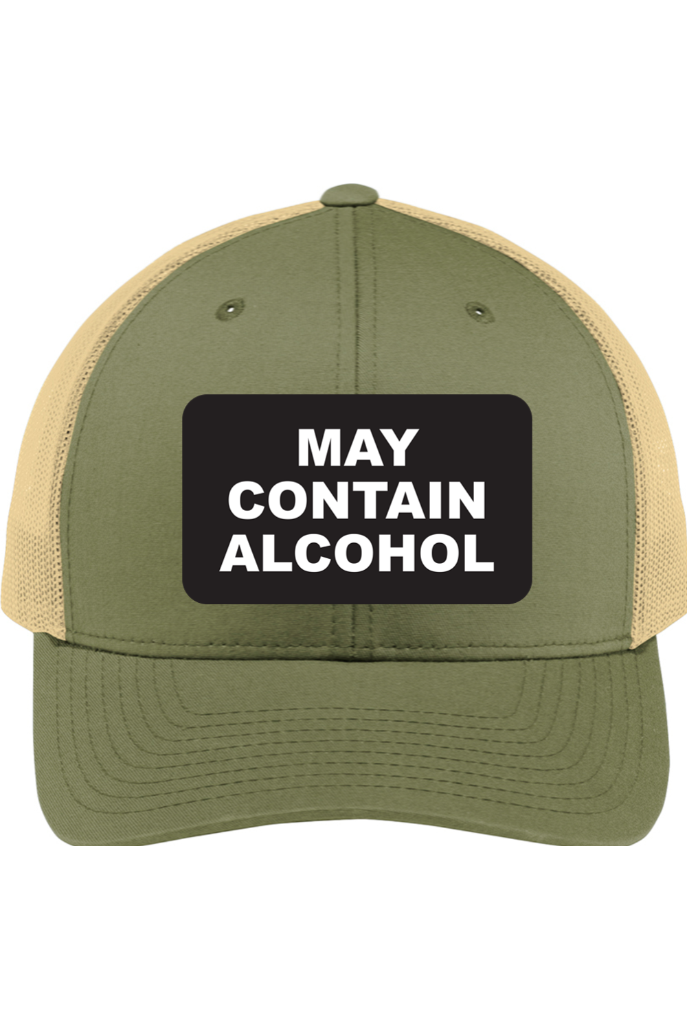 May Contain Alcohol Patch Hat