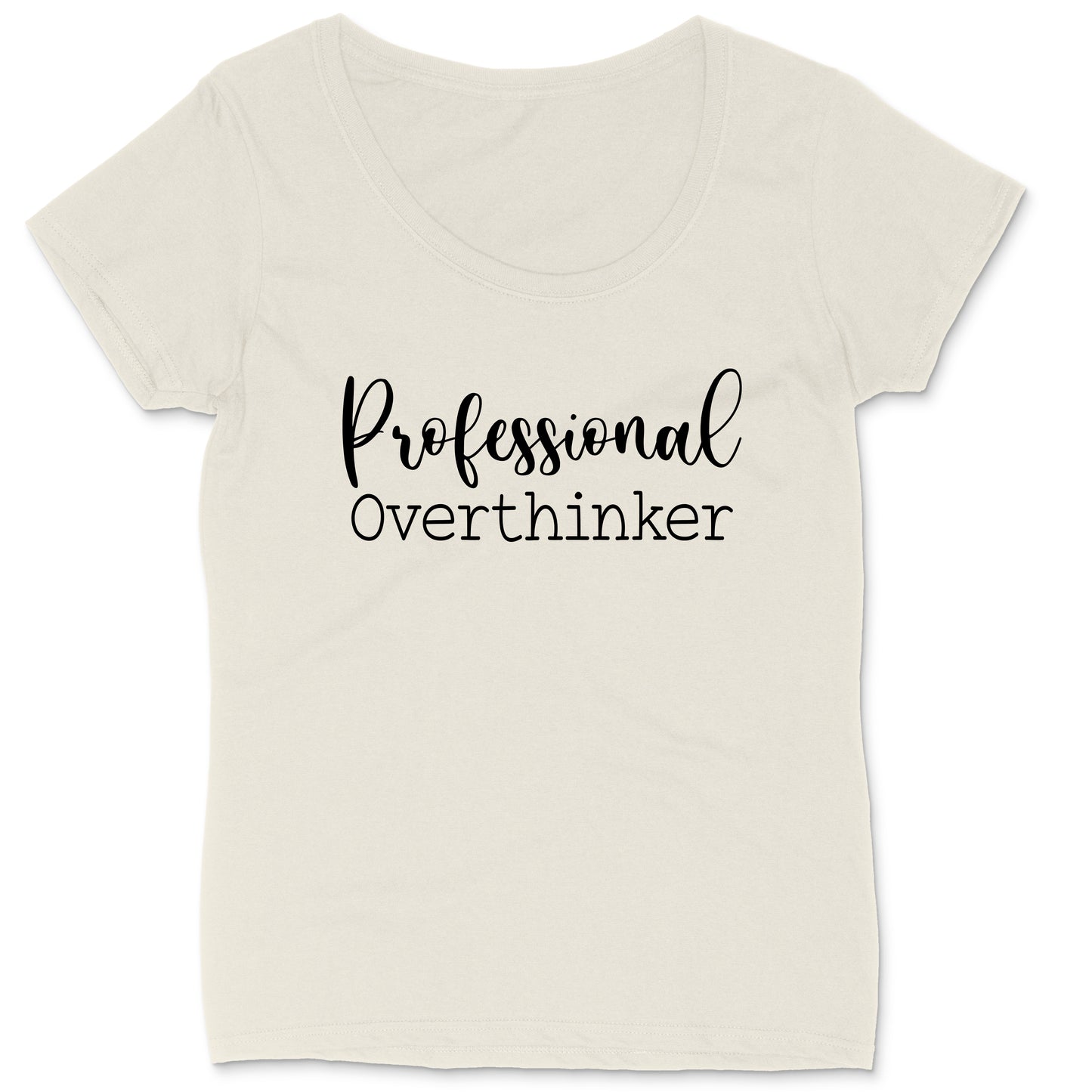 Professional Overthinker | Ladies Plus Size T-Shirt