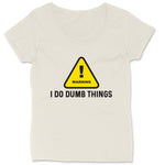 Warning Bad Parent | Ladies Plus Size T-Shirt