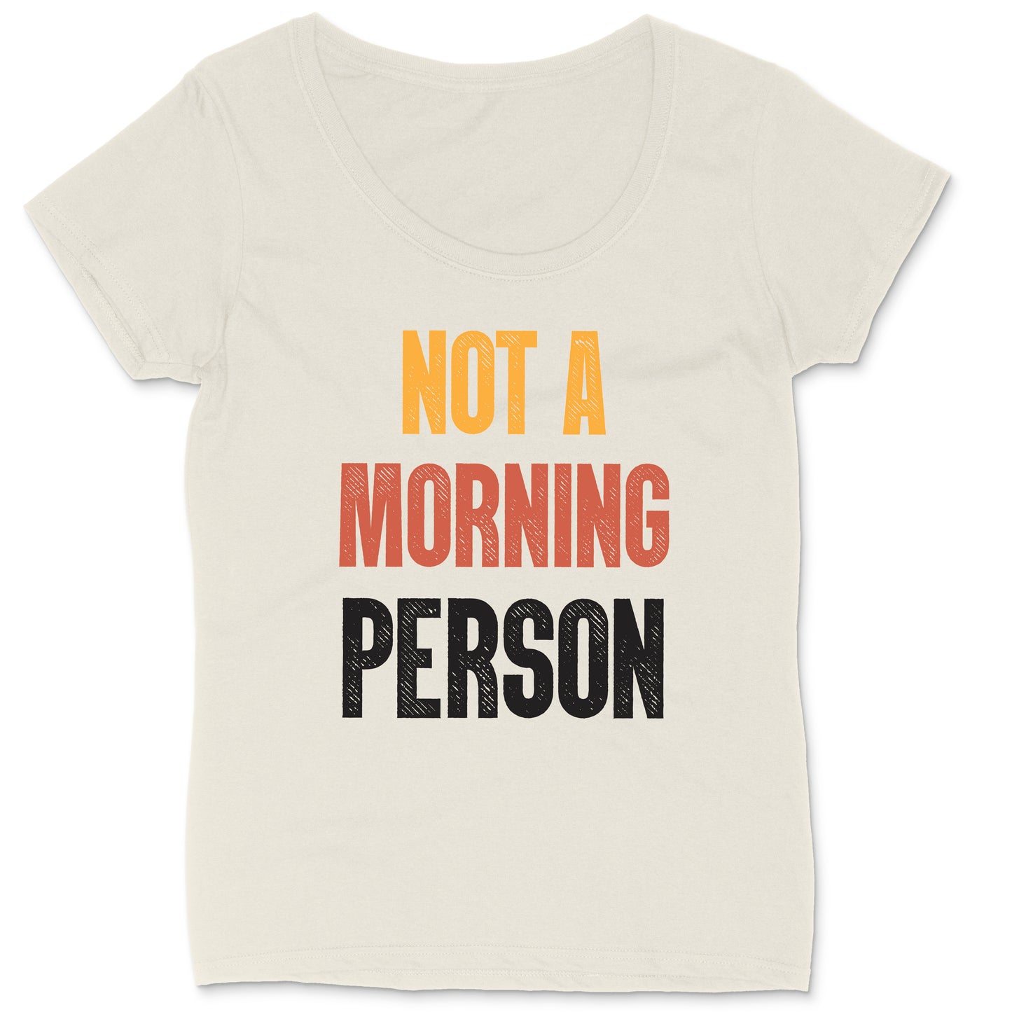 Not a Morning Person | Ladies Plus Size T-Shirt