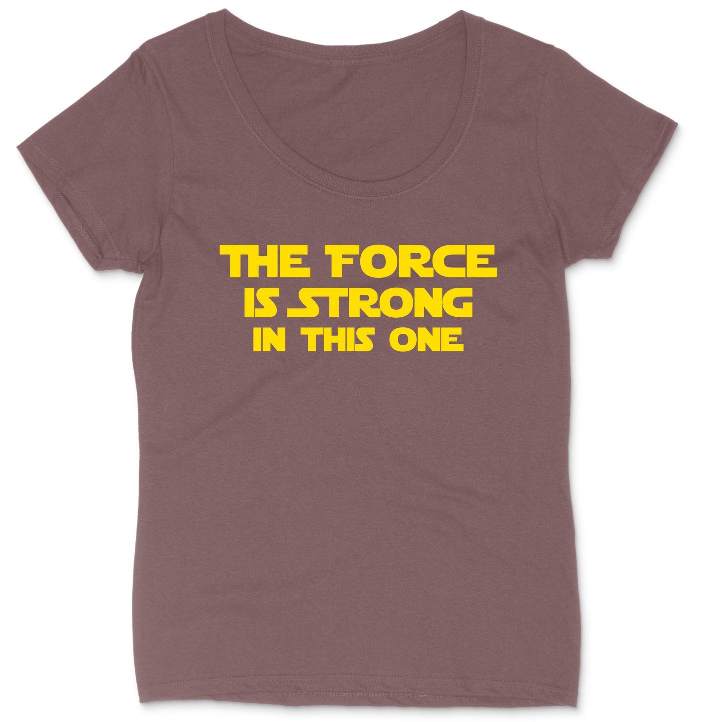 The Force is Strong in This One | Ladies Plus Size T-Shirt