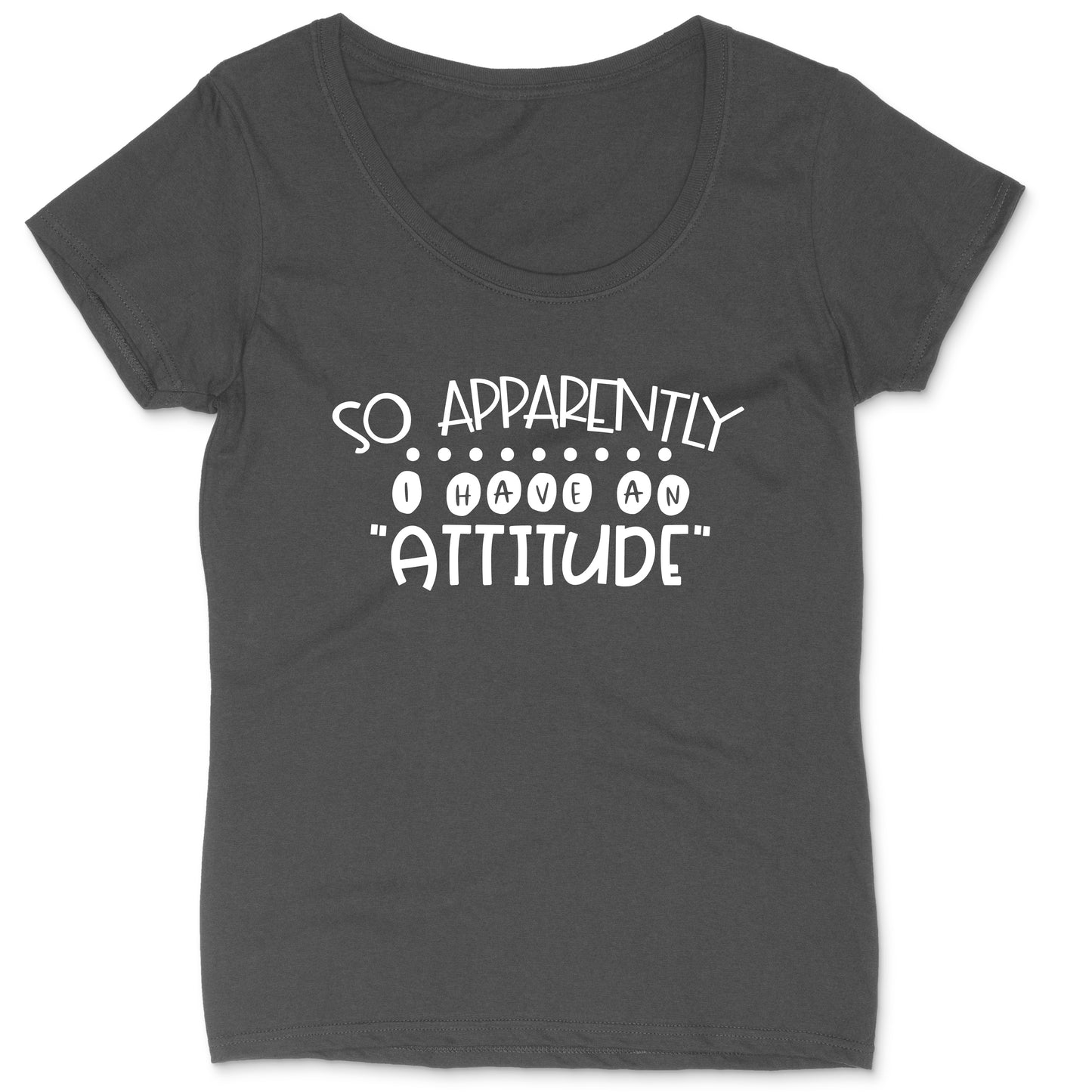 So Apparently I Have an Attitude | Ladies Plus Size T-Shirt (Copy)