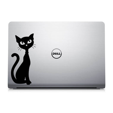 Skinny Kitty Laptop and Tablet Decal | Sticker