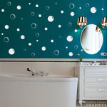 Bubbles | Set of 43 Wall Decal | Wall Sticker