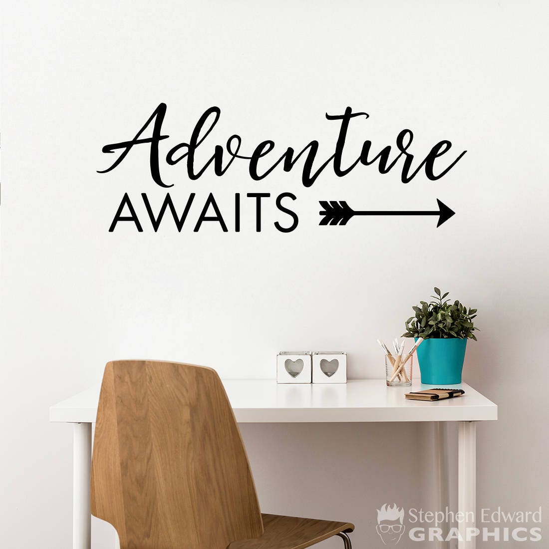 Adventure Awaits Wall Decal | Wall Sticker