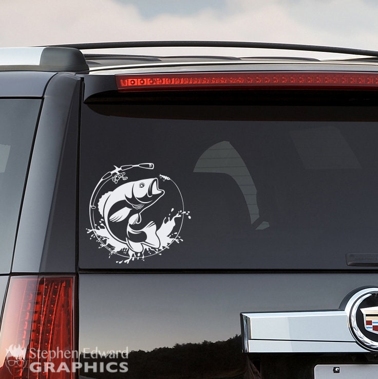 Bass Car Car Decal | Car Sticker