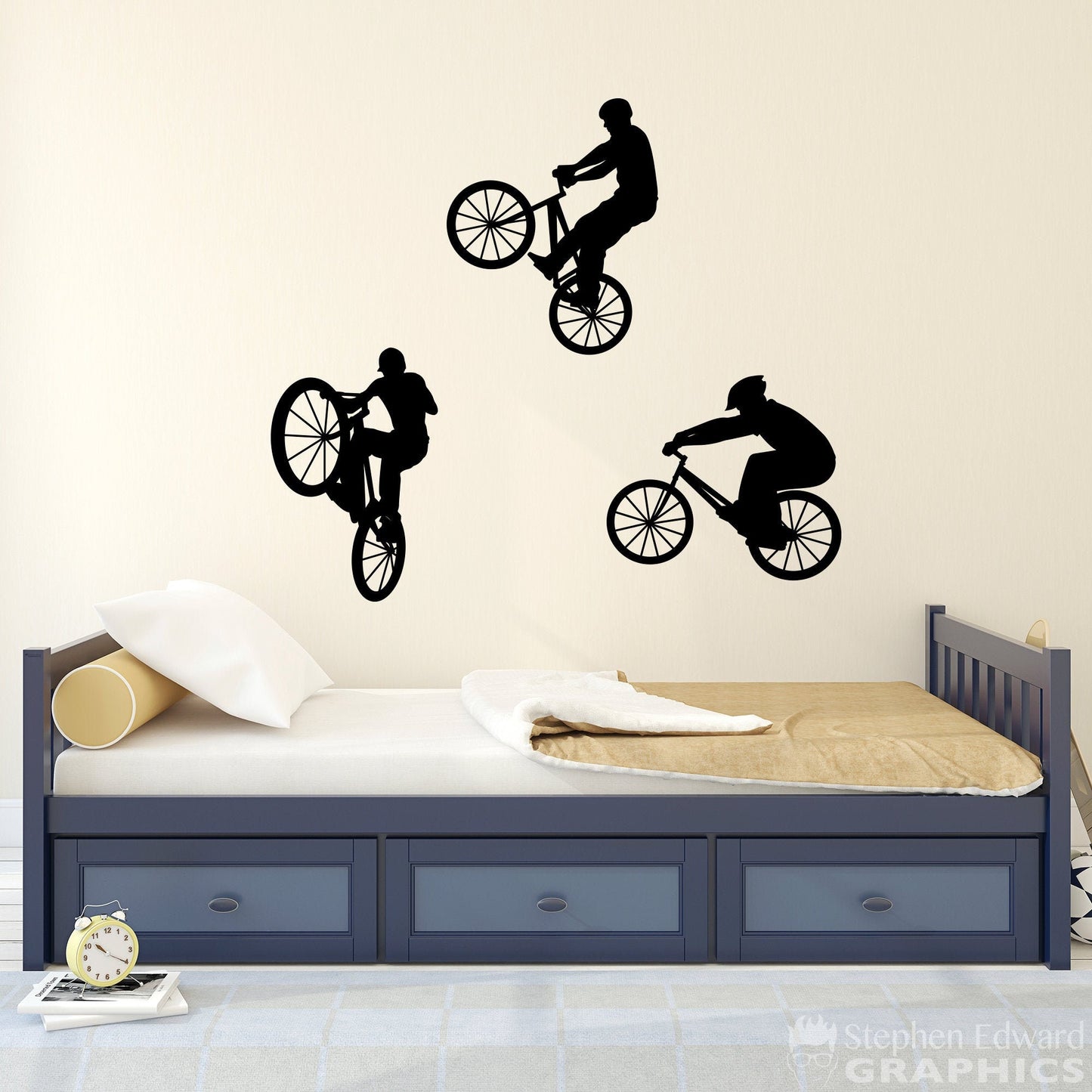 BMX Bike Wall Decal