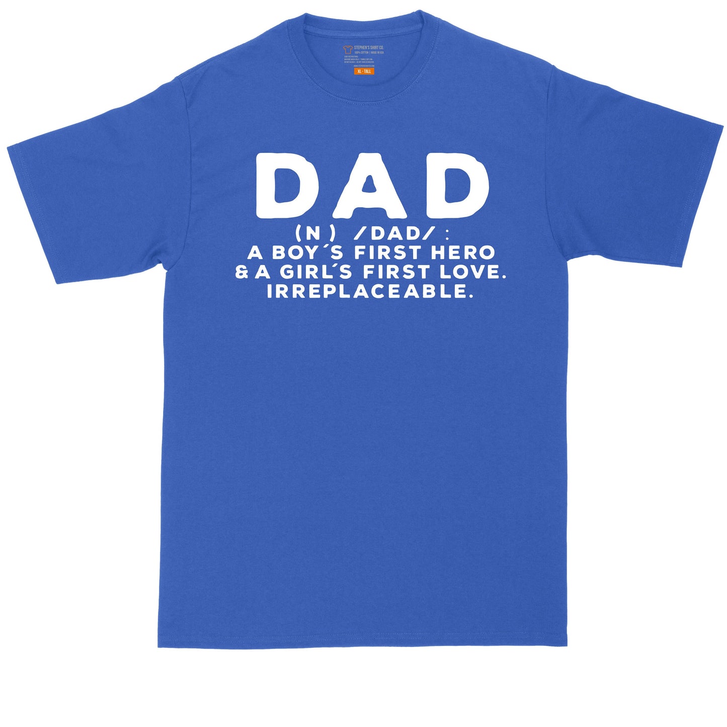 Dad Definition | Mens Big & Tall T-Shirt