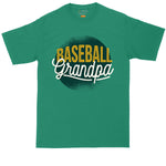 Baseball Grandpa | Big and Tall Men | Fathers Day Present | Gift for Him | Baseball T-Shirt | Baseball Fan