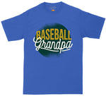Baseball Grandpa | Big and Tall Men | Fathers Day Present | Gift for Him | Baseball T-Shirt | Baseball Fan