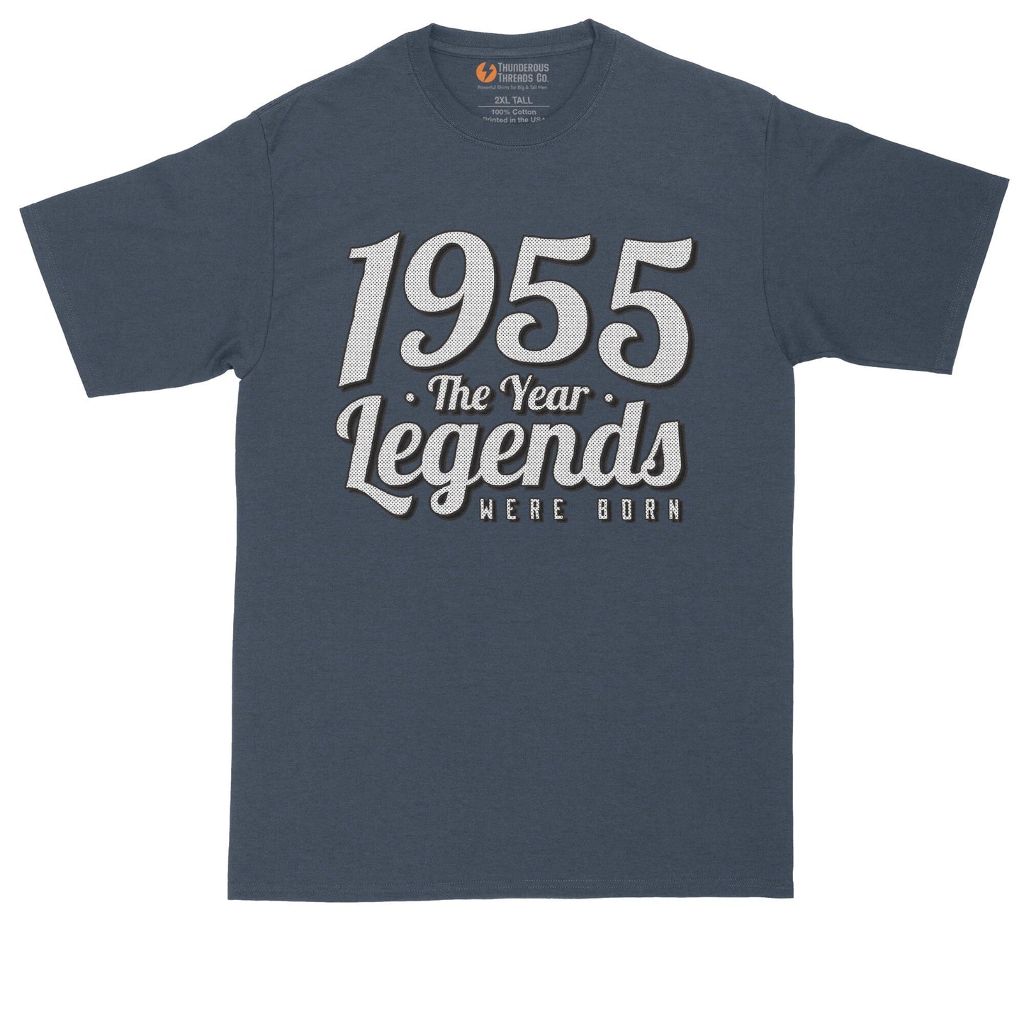 1955 The Year Legends Were Made | Mens Big & Tall T-Shirt