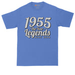 1955 The Year Legends Were Made | Mens Big & Tall T-Shirt