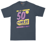 I'm Not 50 | Personalize with Your Own Year | Birthday Shirt | Mens Big & Tall T-Shirt