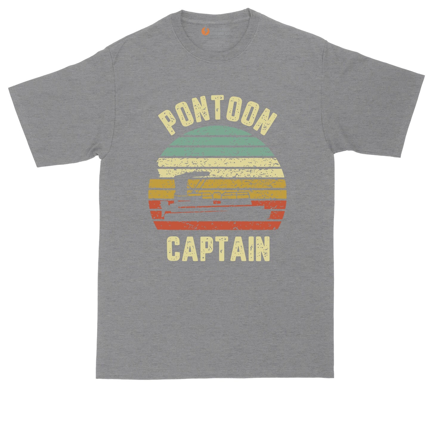 Pontoon Captain | Mens Big & Tall T-Shirt