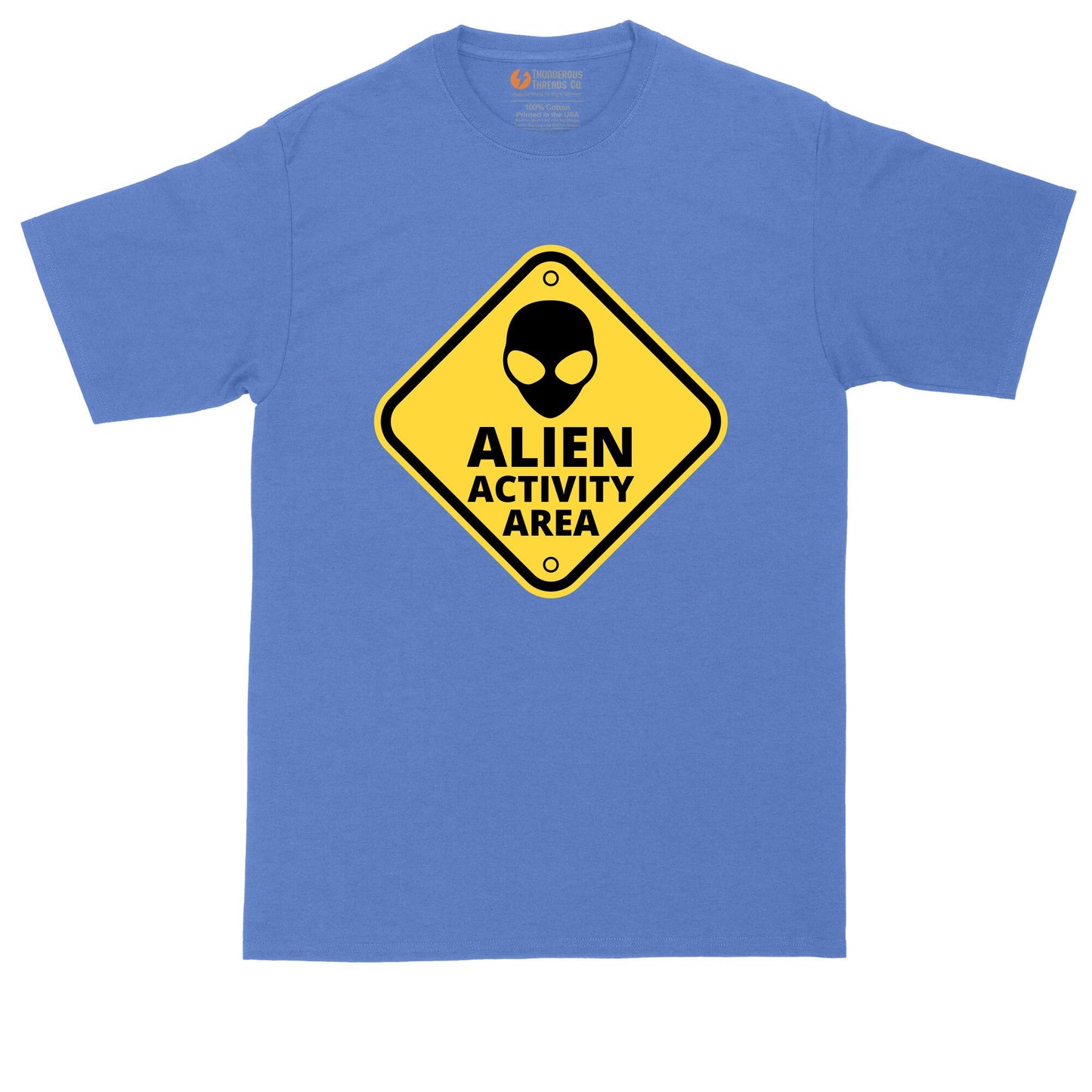 Alien Activity Area | Mens Big and Tall T-Shirt