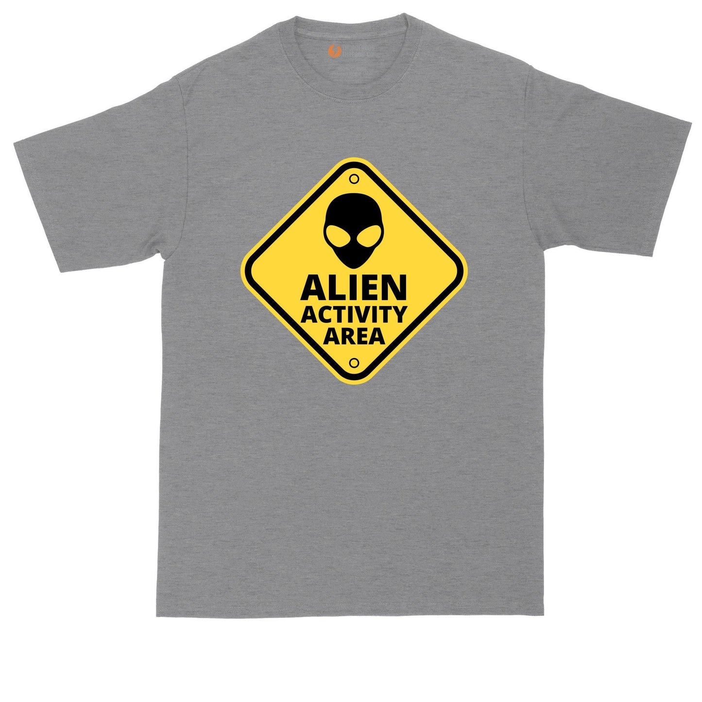 Alien Activity Area | Mens Big and Tall T-Shirt