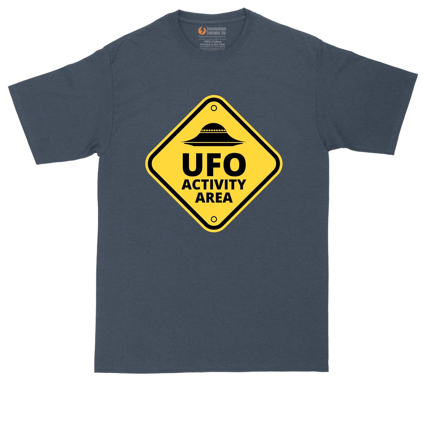 UFO Activity Area | Mens Big and Tall T-Shirt