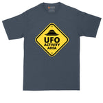 UFO Activity Area | Mens Big and Tall T-Shirt