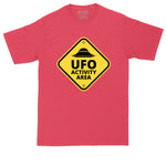 UFO Activity Area | Mens Big and Tall T-Shirt