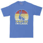 I'm Not Old I'm Classic Guitar Version | Music Shirt | Guitar Player Shirt | Mens Big and Tall T-Shirt