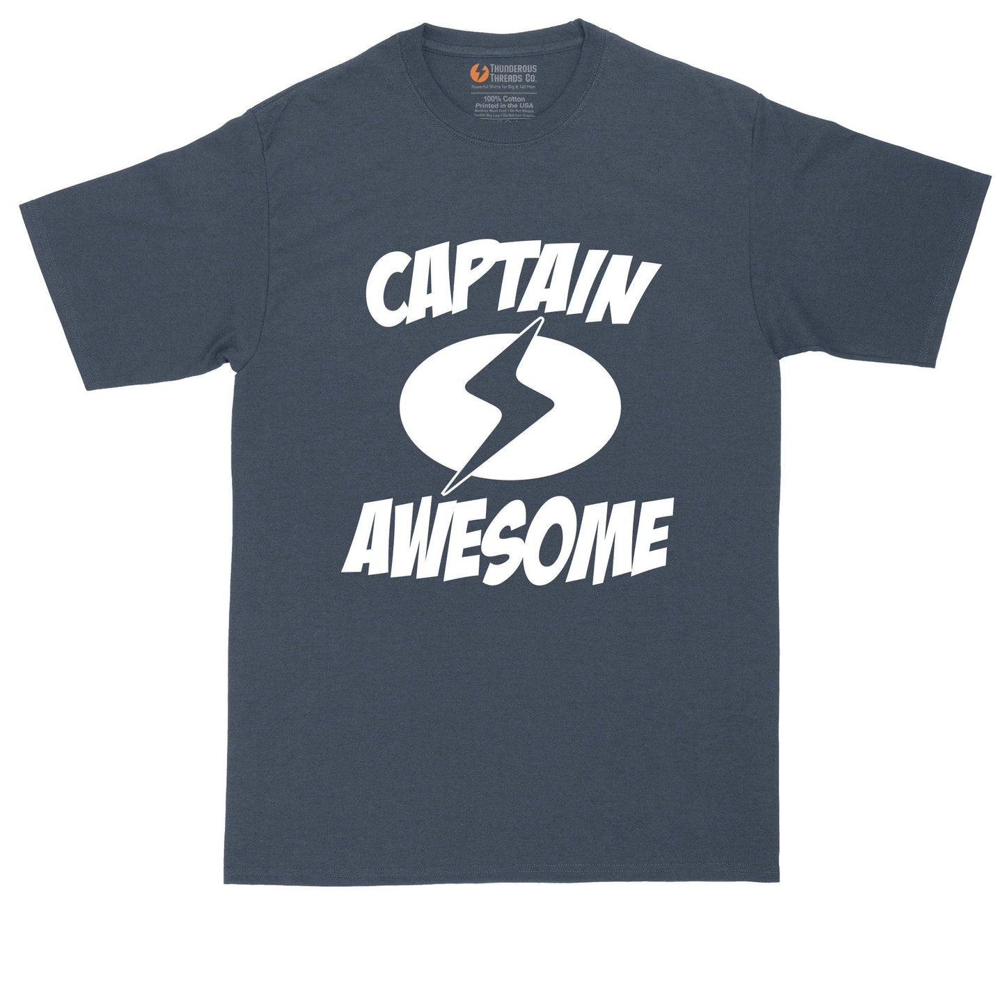 Captain Awesome | Mens Big & Tall T-Shirt