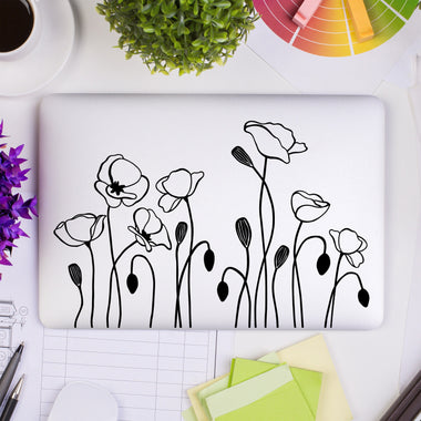 Poppy Laptop Laptop and Tablet Decal | Sticker